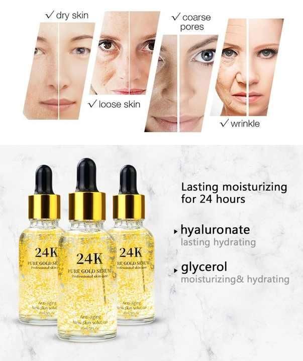 24k Luxury gold serum pack of 2 (30 ml)