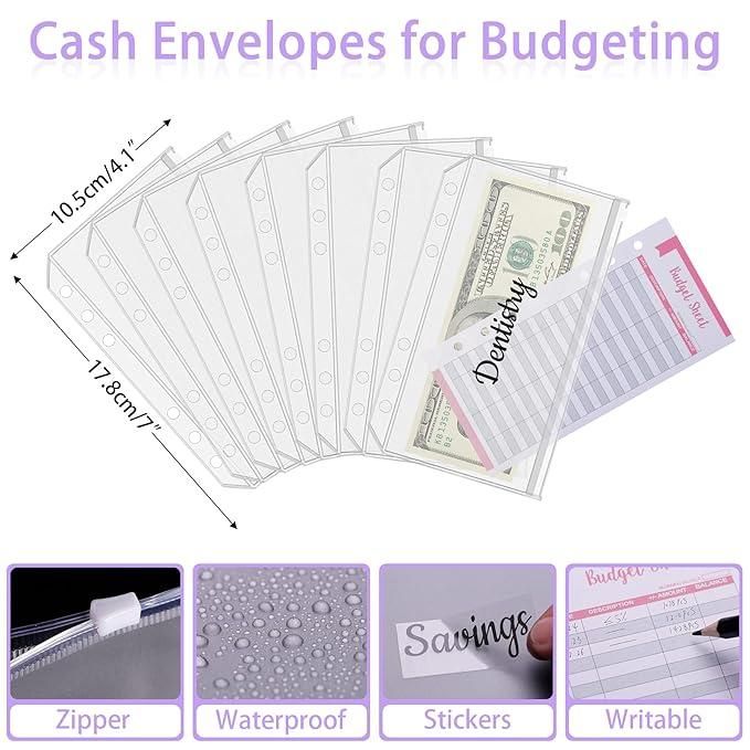 Money Saver Ring Binder Notebook for Budget
